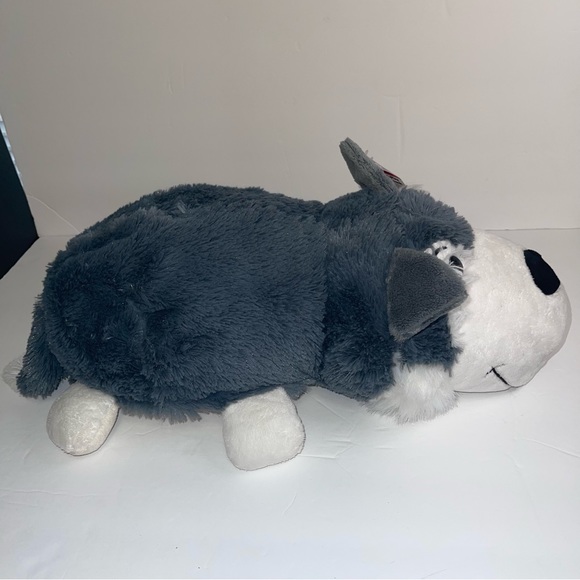 Flip A Zoo ASHER HUSKY and POPPY POLAR BEAR Stuffed Pillow Huggable Fun 19” - Picture 12 of 15